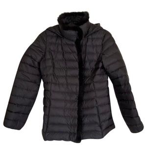 Cole Haan Fur trim jacket